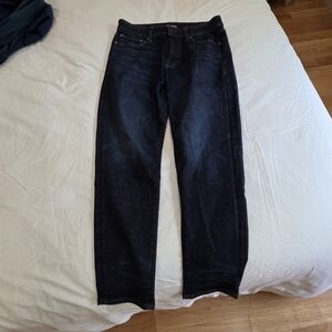 Express Men's Dark Blue Jeans